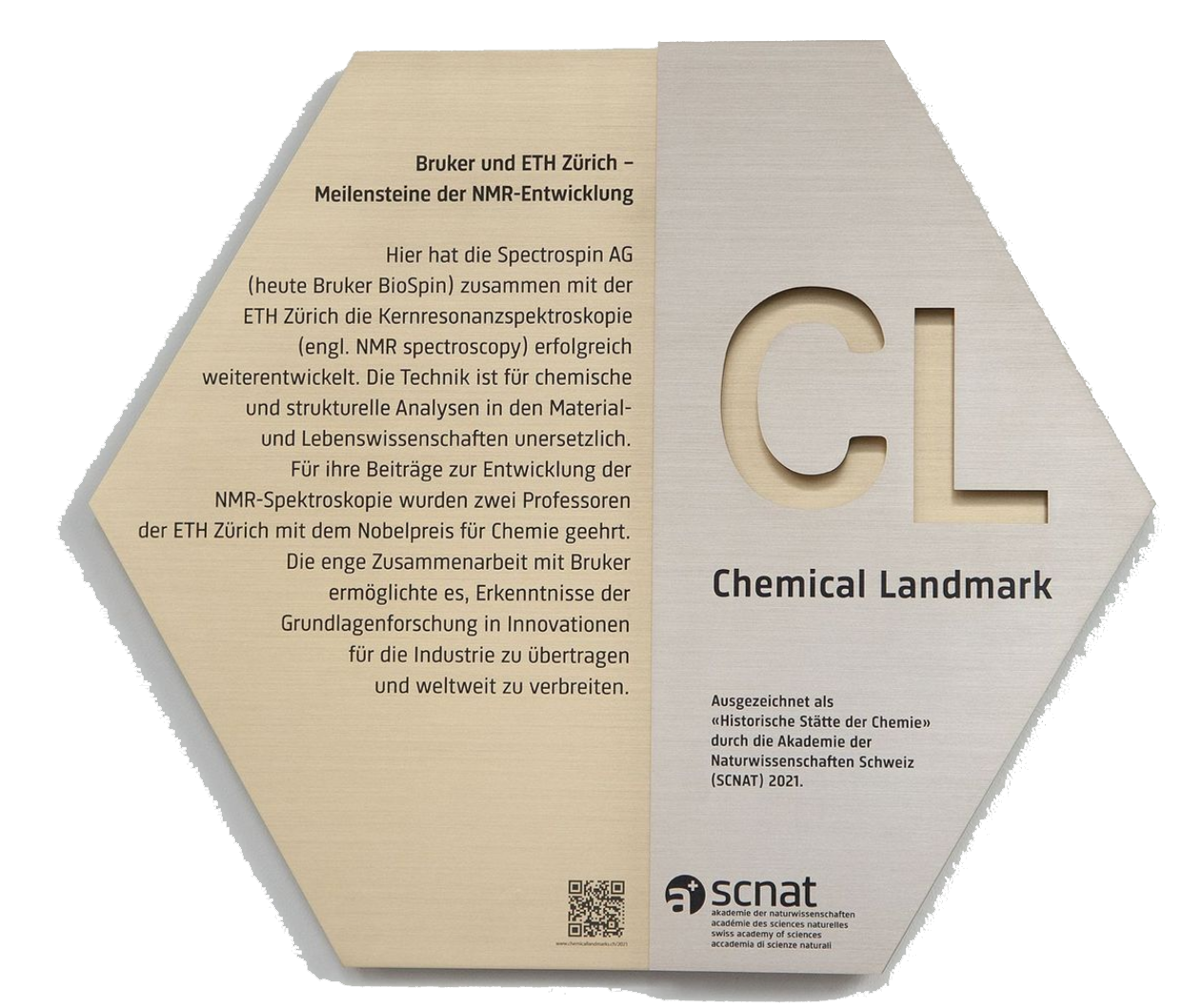 Chemical Landmark Plaquette